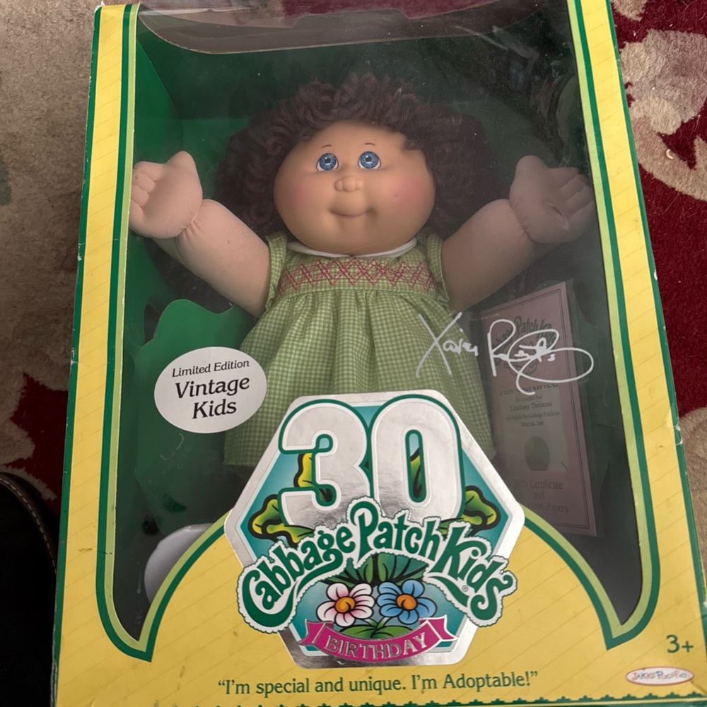 Cabbage Patch Kids 30th Birthday Doll - Green Dress